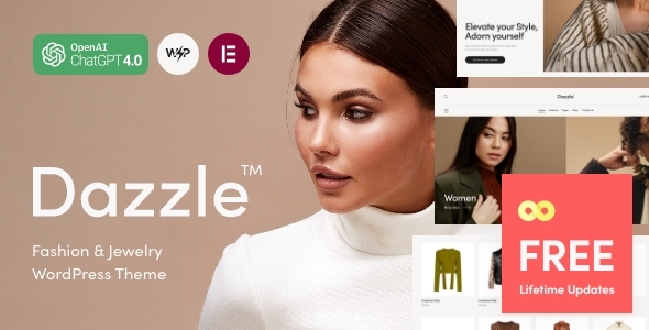 Dazzle——时尚珠宝WordPress主题