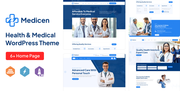 Medicen-健康与医疗WordPress主题