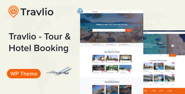 Travlio-旅游预订WordPress主题