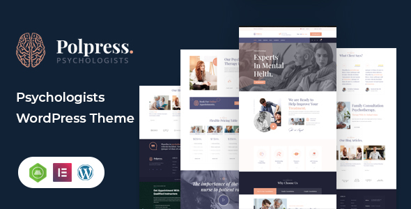 Polpress–心理治疗WordPress主题