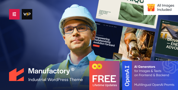 Manufactory-工业WordPress主题