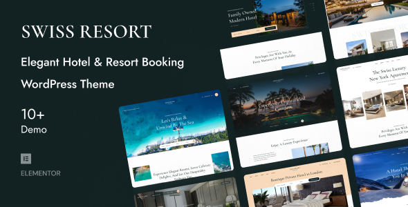SwissResort-度假酒店预订WordPress主题