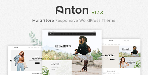 Anton-多商店响应式WordPress主题