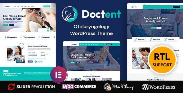 Doctent-耳鼻喉科医生|耳鼻咽喉科医生WordPress主题