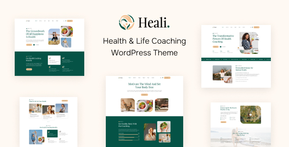 Heali-健康教练WordPress主题