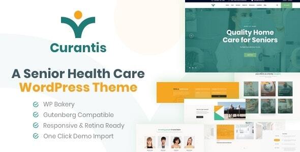 Curantis-医疗护理WordPress