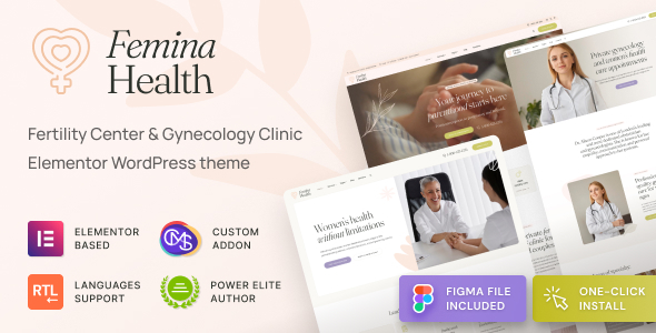 女性健康-女性健康与生育诊所医疗WordPress主题