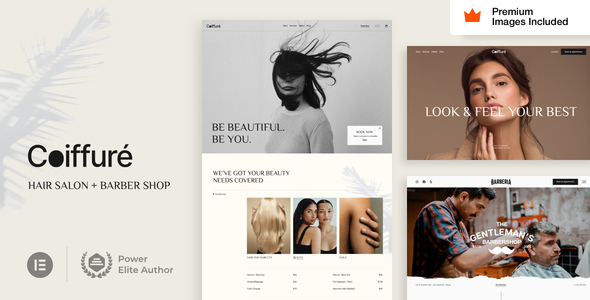 Coiffure-美发&理发WordPress主题