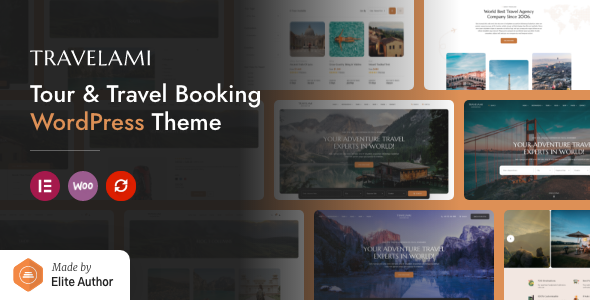 Travelami-旅游和旅行预订WordPress主题