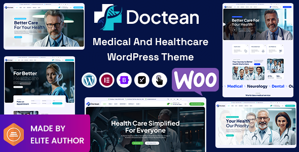 Doctean-医疗保健WordPress主题