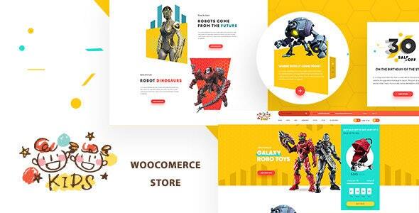 儿童-婴儿用品商店WooCommerce主题
