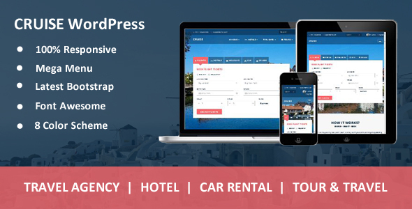 Cruise-响应式旅行社WordPress主题