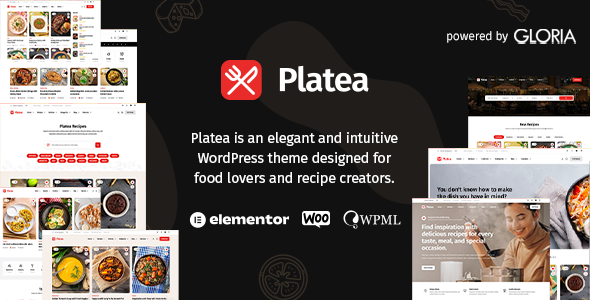 Platea-食谱WordPress主题