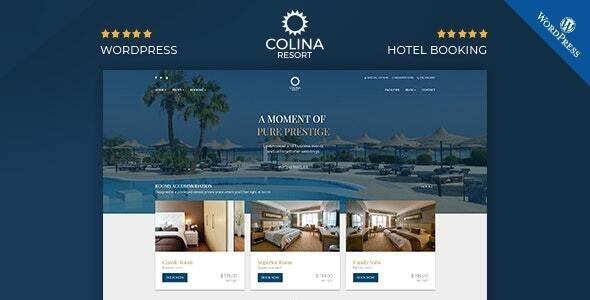 Colina：度假酒店WordPress主题
