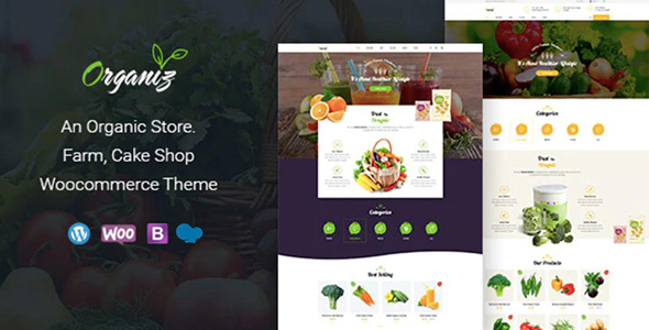 Organiz-有机商店WooCommerce主题