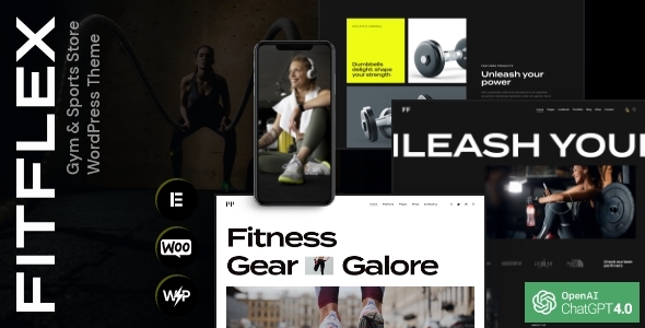 FitFlex-健身房和体育用品店WordPress主题