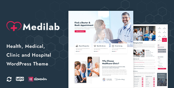 Medilab-健康与医疗WordPress主题