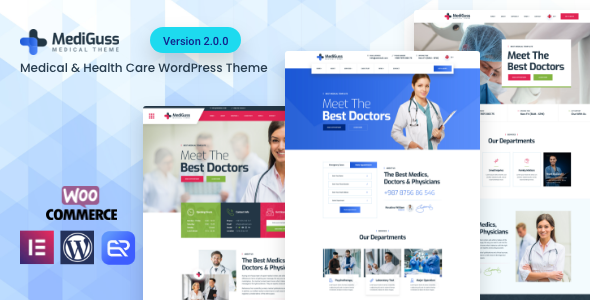 Mediguss-医学WordPress主题