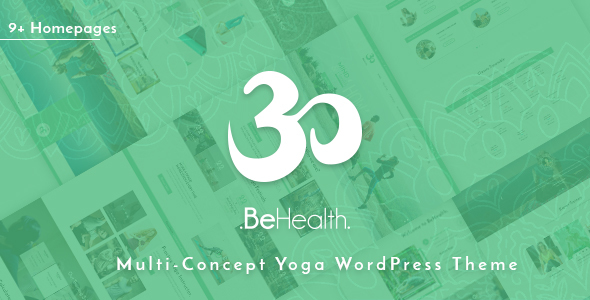 BeHealth-瑜伽多用途WordPress主题-健康-美容-商店