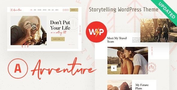 Avventure |个人旅游与生活方式博客WordPress主题