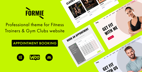 Formie-私人教练健身健身房WordPress