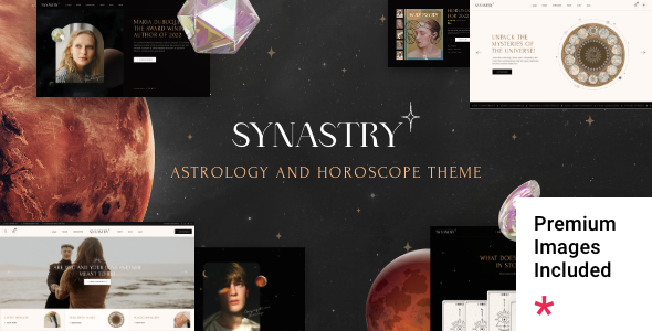 Synasty-占星术和星座WordPress主题