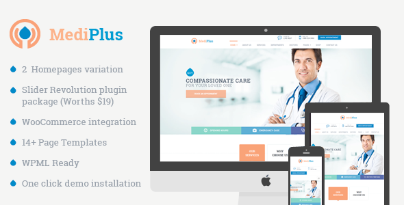 MediPlus-医疗与健康响应主题