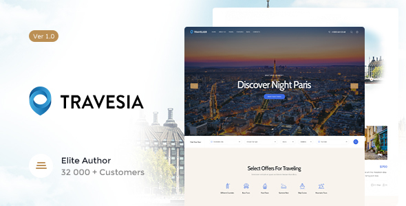 Travesia |旅行社和旅游预订WordPress主题