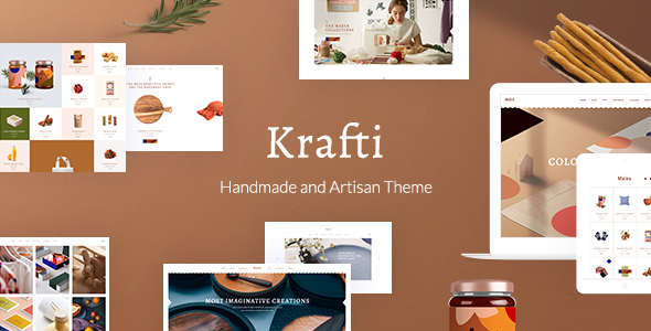 Krafti-工艺美术WordPress主题