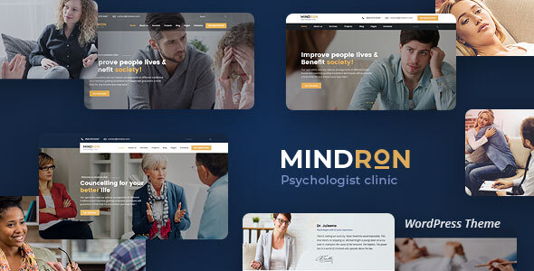 Mindron-心理学与咨询WordPress主题