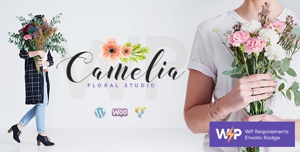Camelia |花卉工作室花店WordPress主题