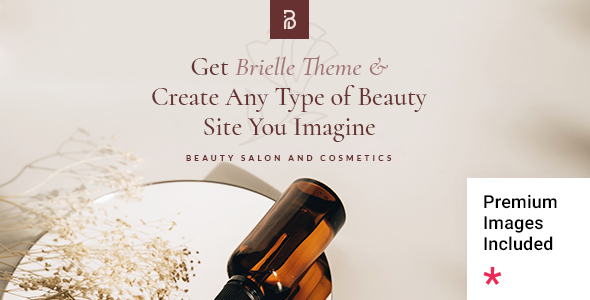 Brielle-美容院和化妆品WordPress主题