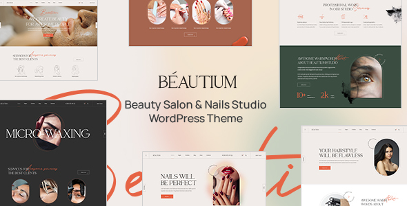 Beautium |美容院和美甲WordPress主题