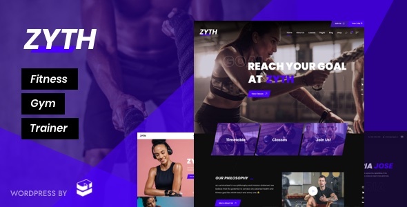 Zyth-健身健身房WordPress