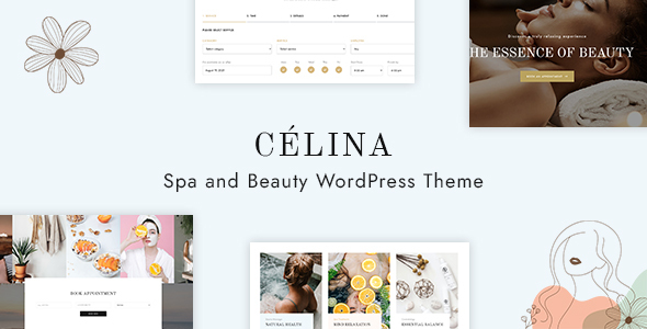 Célina-水疗和美容WordPress主题