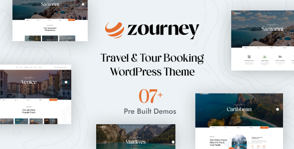 Zourney-旅游预订WordPress主题