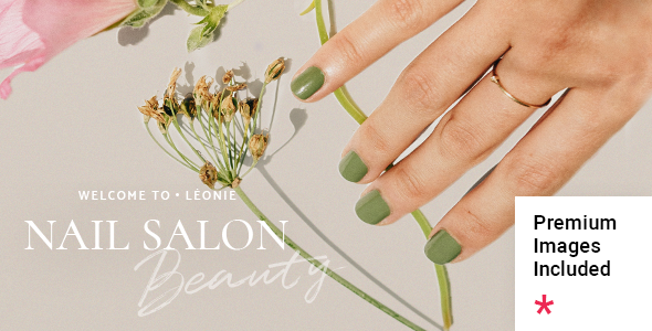 Léonie-美甲和美容院WordPress主题