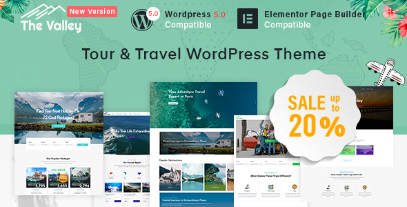 山谷-旅行社WordPress主题
