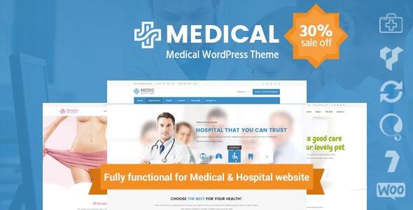 inMedical |多用途医疗WordPress主题