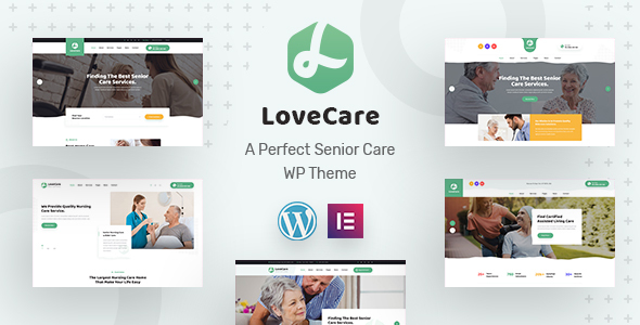 Lovecare-老年护理WordPress主题