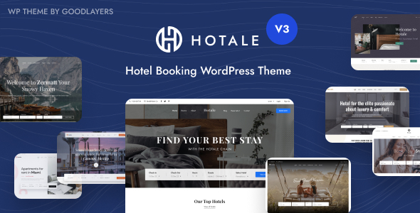Hotale-酒店预订WordPress