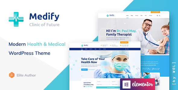 Medify-健康与诊所WordPress主题