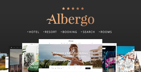 Albergo-酒店和住宿预订WordPress主题