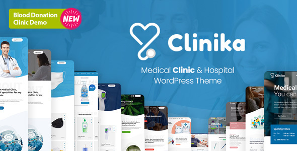 Clinika-医疗诊所WordPress主题