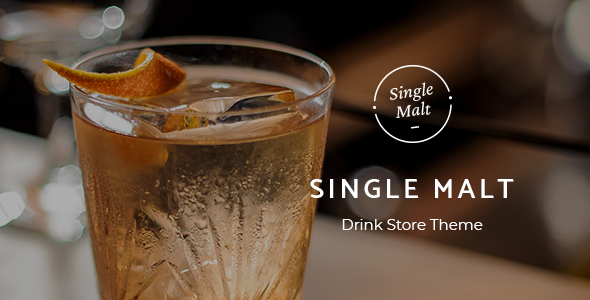 SingleMalt-饮料商店WordPress主题
