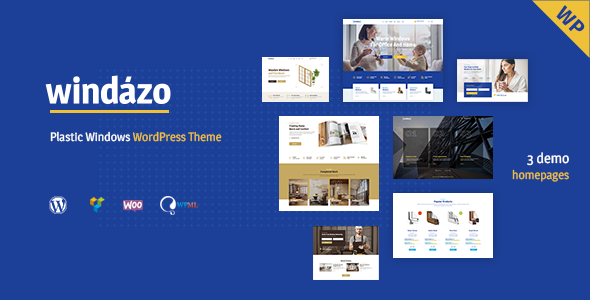 Windazo-塑料门窗WordPress主题