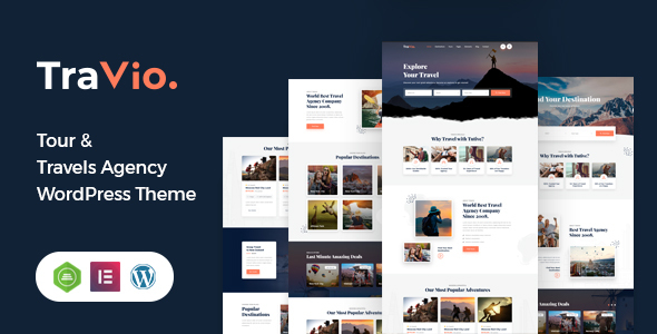 Travio–旅行社WordPress主题