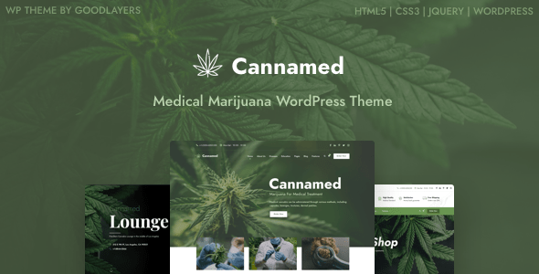Cannamed-大麻和大麻WordPress