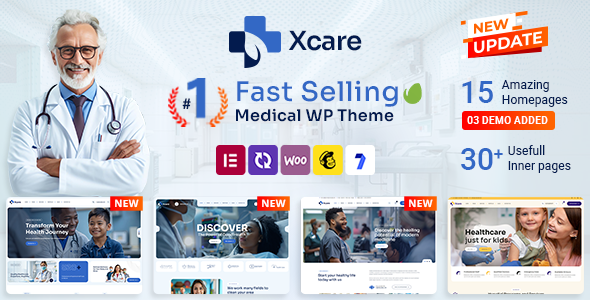 Xcare-医疗保健WordPress主题