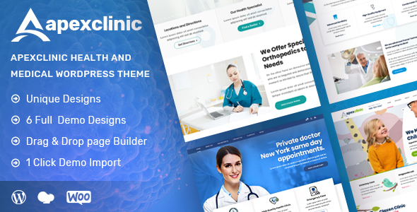 ApexClinic-健康与诊所主题
